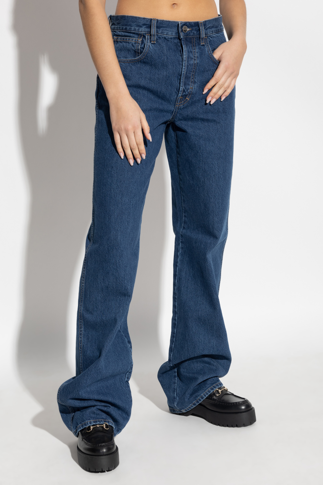 Blue Straight-leg jeans Gucci - Vitkac Italy